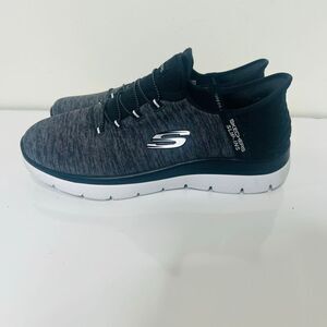 Skechers Black and Gray Women's Sneakers